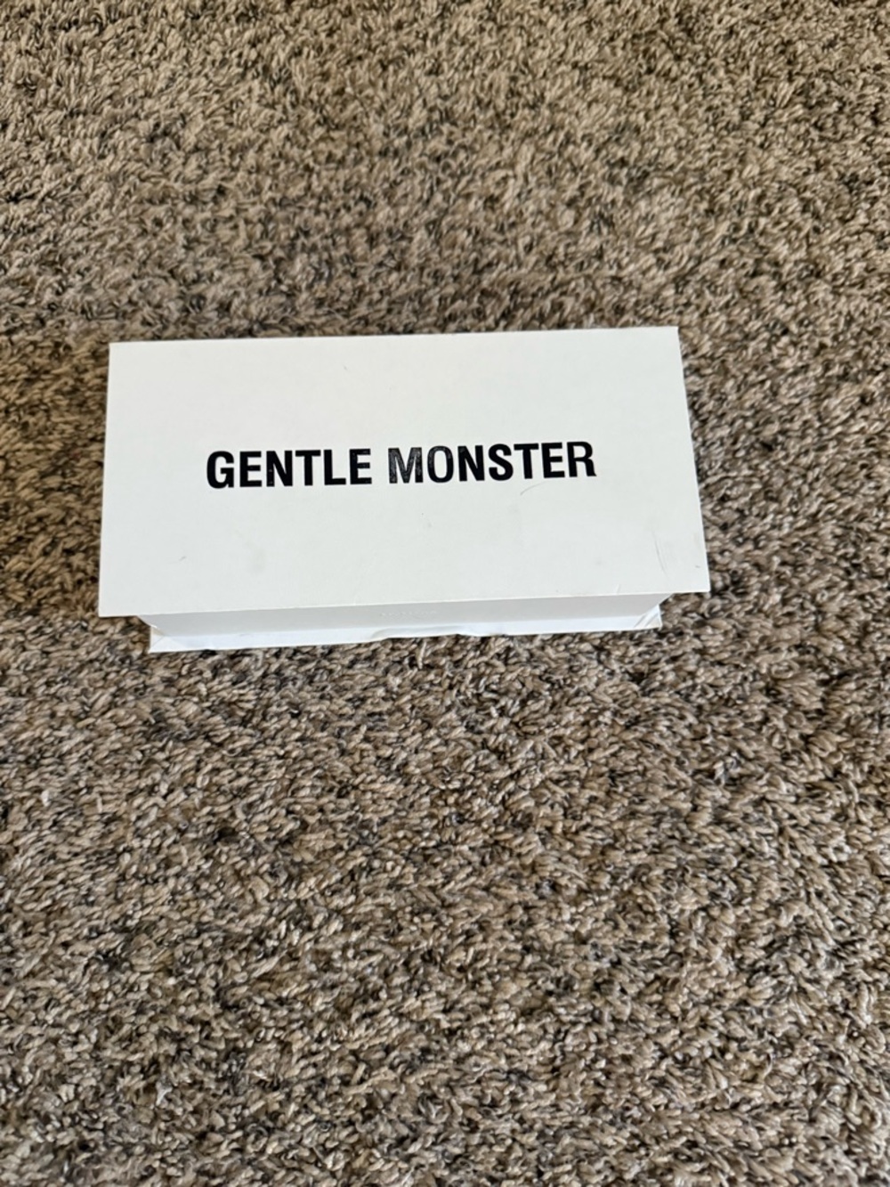 GENTLE MONSTER White Box with Black Logo